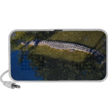 Crocodile in a Breeding Farm (2) Portable Speakers