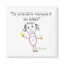 Crocodile Magnet