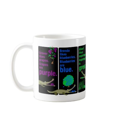 Crocodile Mug by jerryjindrich