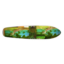 Crocodile Park Custom Skate Board