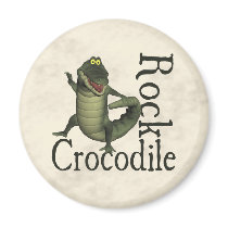 Crocodile Rock Fridge Magnet