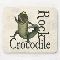 Crocodile Rock Mousepads