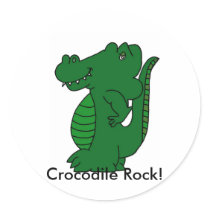Crocodile Rock! Sticker Sheet (20) stickers