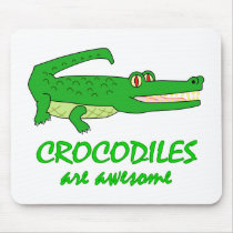 Crocodiles are Awesome Mouse Pads