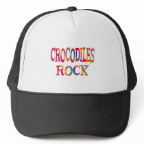 Crocodiles Rock Mesh Hats