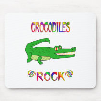 CROCODILES ROCK MOUSE PAD