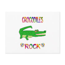 CROCODILES ROCK POST CARDS