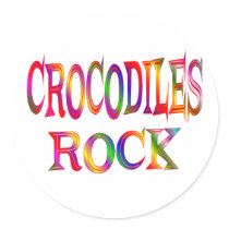 Crocodiles Rock Sticker