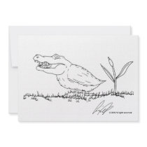 Crocoduck invitations