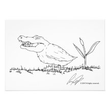 Crocoduck invitations