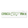 Crocs Rule Bumper Stickers