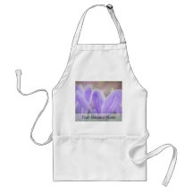 Crocus brumeux de matin tabliers