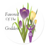 Crocus - Favored Of The Goddess Stickers