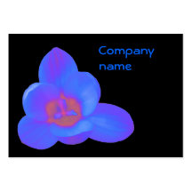Crocus Flower Customizable Business Card