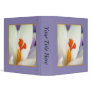 Crocus Flower in Early Spring 3 Ring Binders