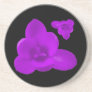 Crocus Flower Purple Coasters