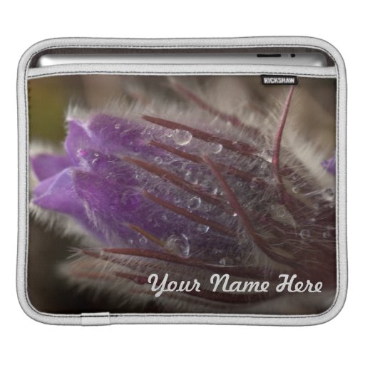 Crocus with Water Beads; Customizable Sleeves For iPads