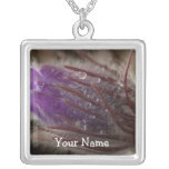 Crocus with Water Beads; Customizable Jewelry