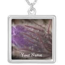 Crocus with Water Beads; Customizable Jewelry