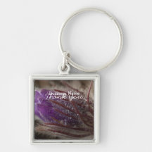 Crocus with Water Beads; Promotional Key Chain