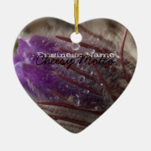 Crocus with Water Beads; Promotional Ornament