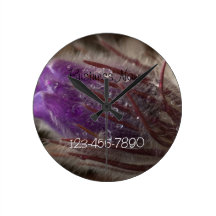 Crocus with Water Beads; Promotional Wall Clocks