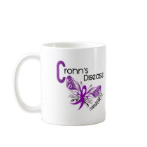 Crohn's Disease BUTTERFLY 3 Mug