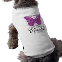 Crohn's Disease Butterfly Pet Tee
