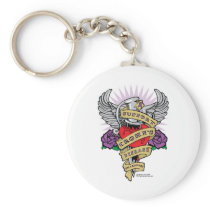 Crohn's Disease Dagger Keychain
