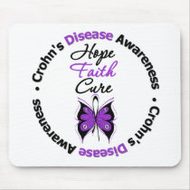 Crohn's Disease Hope Faith Cure Mouse Pad
