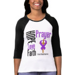 Crohns Disease Hope Love Faith Prayer Cross t-shirts