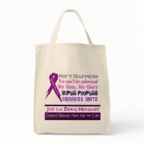 Crohn's Disease Humour Canvas Bags