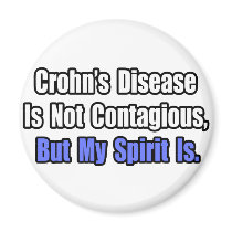 Crohn's Disease In Not Contagious..