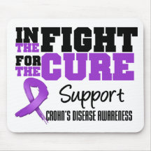 Crohn's Disease In The Fight For The Cure Mouse Pads