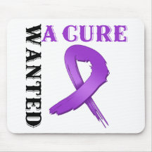 Crohn's Disease WANTED A CURE Mouse Mat