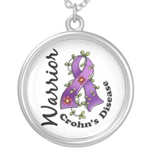 Crohn's Disease Warrior 15 Custom Necklace