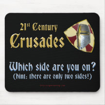 Croisades du 21ème siècle tapis de souris