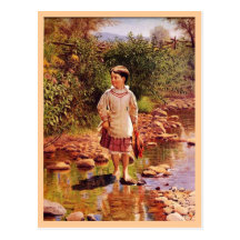 Croisement du ruisseau cartes postales