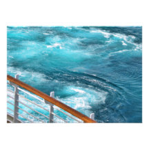 Croisière des Bahamas - sillage de turquoise Faire-parts