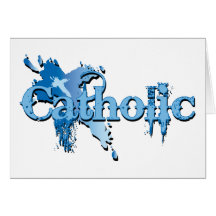 Croix gothique catholique carte