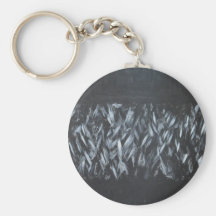 Croix tridimensionnelle hachant le motif porte-clefs
