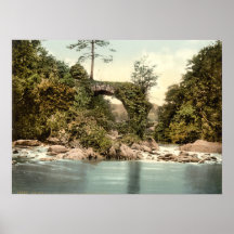 Cromwell's Bridge, Glengariff, County Cork Print