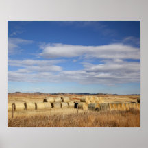 Crook County, Hay Bales Poster