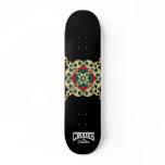 Crooks & Castles Bulls Eye Link (Black) Skate Decks