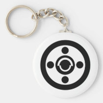 Crop circle 3 keychains