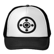 Crop circle 3 hats