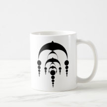 Crop circle 6 (light) coffee mug