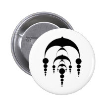 Crop circle 6 (light) pinback button