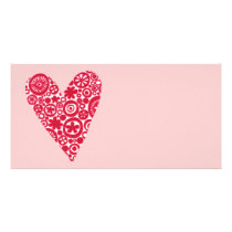 Crop Circles Heart Photo Cards