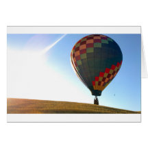 Crop Dusking Greeting Card